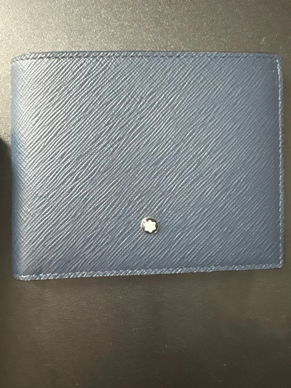 Montblanc Sartorial 6-Card Wallet - Navy Blue
